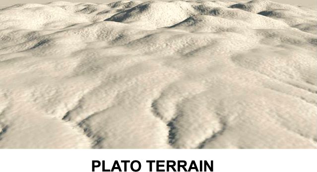 3d Terrain Plato 3D Model