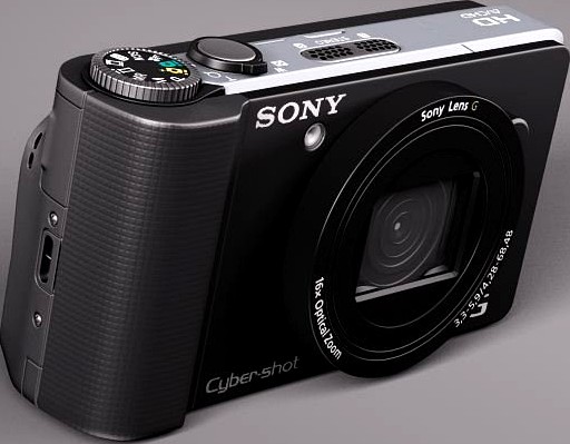 Sony DSC HX9 3D Model