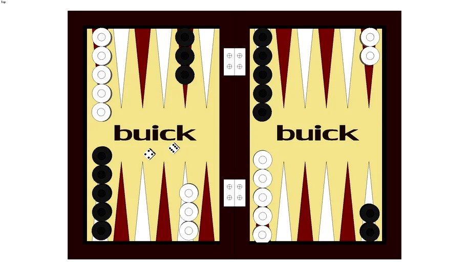 Backgammon game
