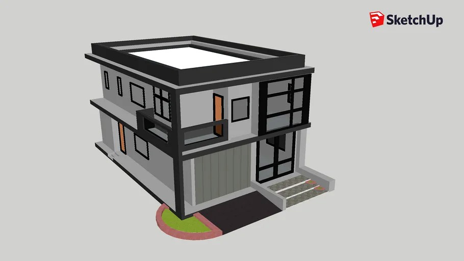 Copy of Sketchup 2 story home plan