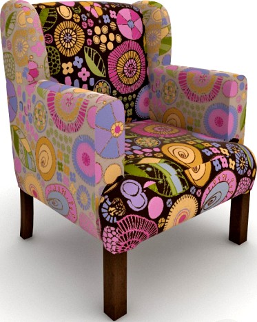 patchwork armchair