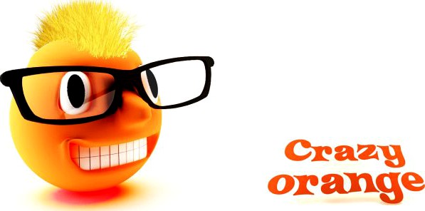 Crazy orange 3D Model