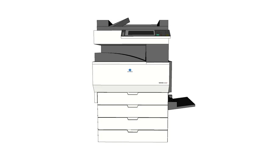 KONICA printer 3d model