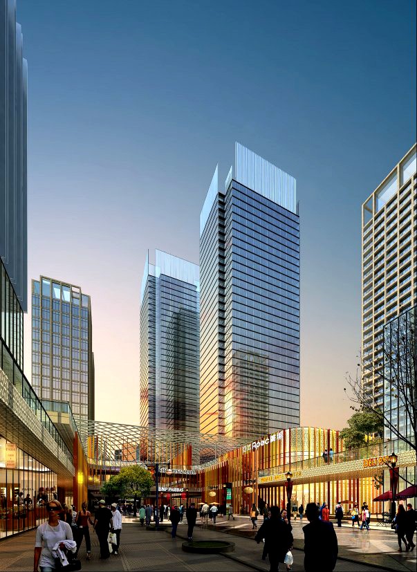 3d building 444 3D Model