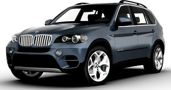BMW X5 E70 2012 3D Model