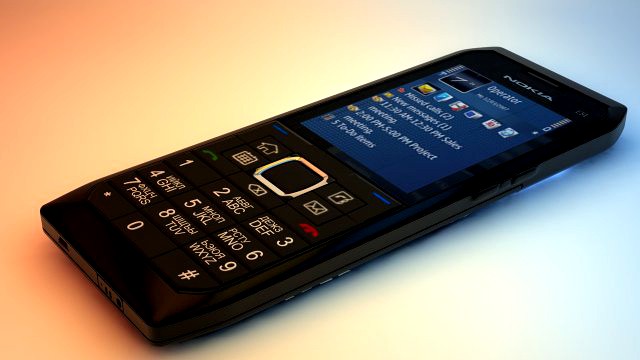 Nokia e51 3D Model