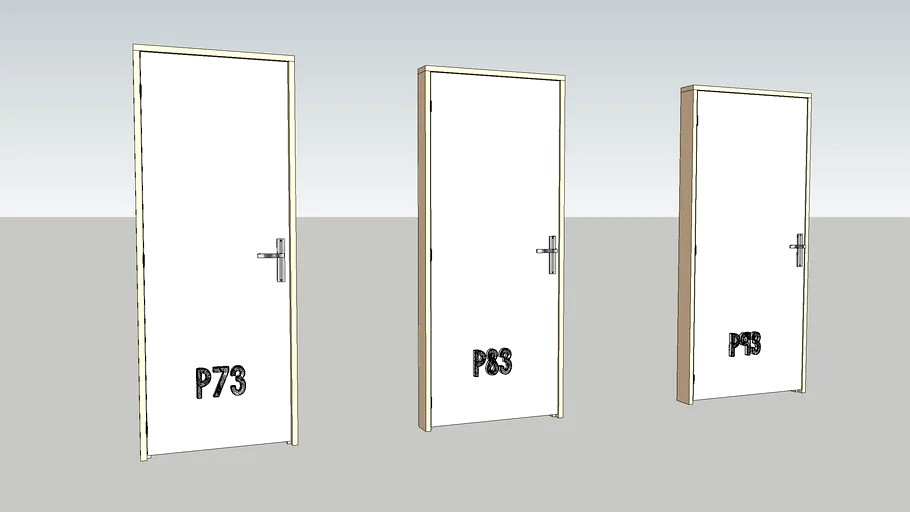 Blocs portes bois standard NC