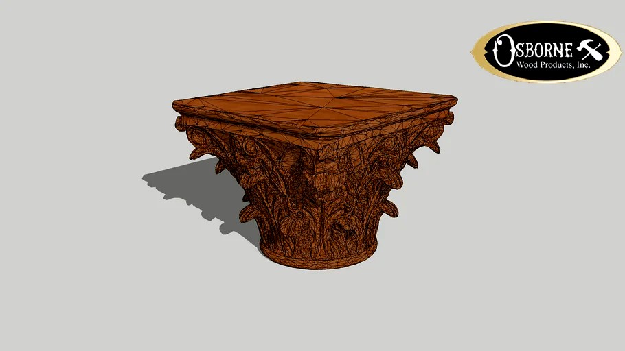 Corinthian Capital (9-1/2' x 13')