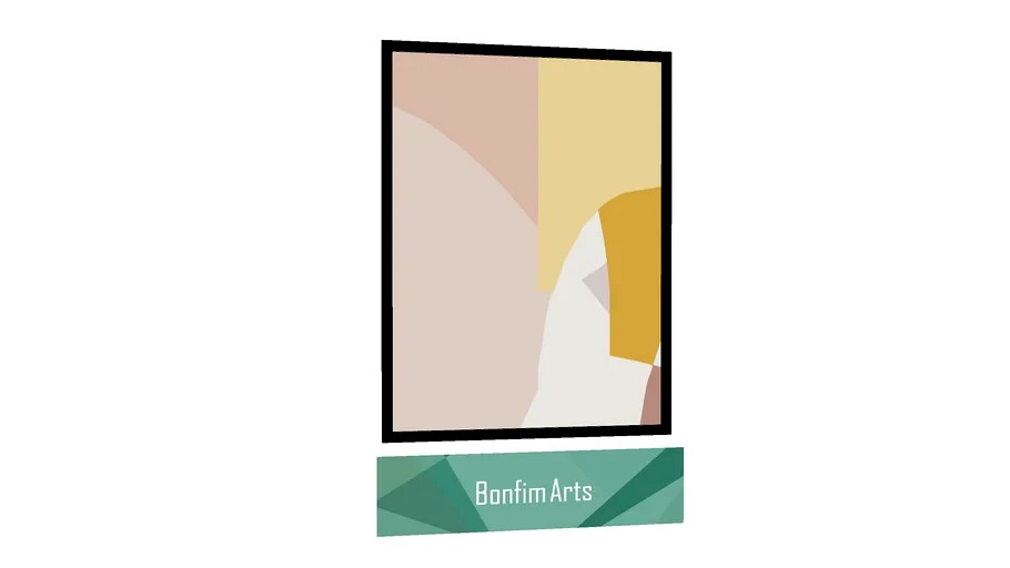 QUADRO BONFIM ARTS - Quadro Sensível 0A por Bonfim Arts