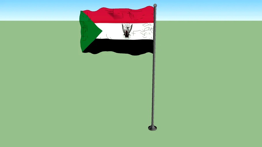 Presidential standard of Sudan (variant)