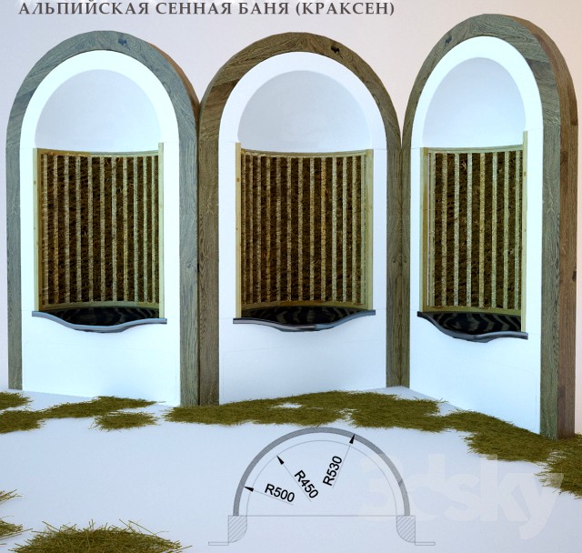 Alpine hay bath (kraksen)