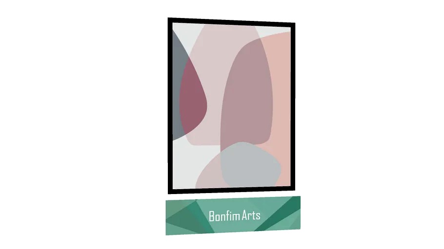 QUADRO BONFIM ARTS - Quadro Stones 0A por Bonfim Arts