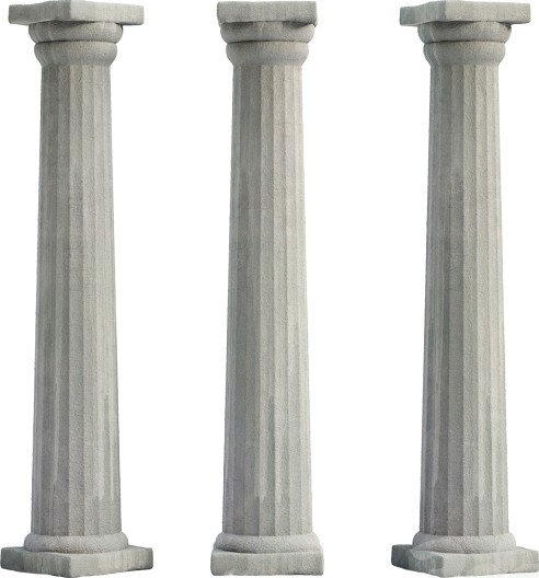 Greek Doric Columns