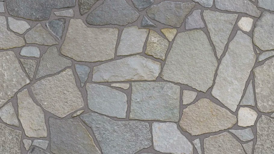 'Fond du Lac Webwall' (Dark Brown Joint) Seamless Natural Stone Veneer Material