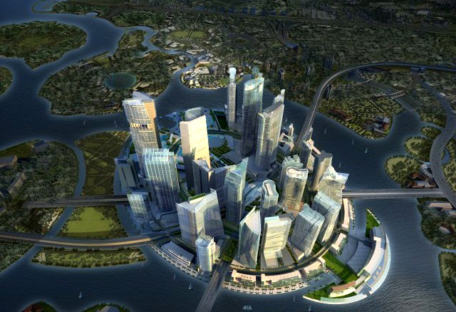 Building 007 3D Model