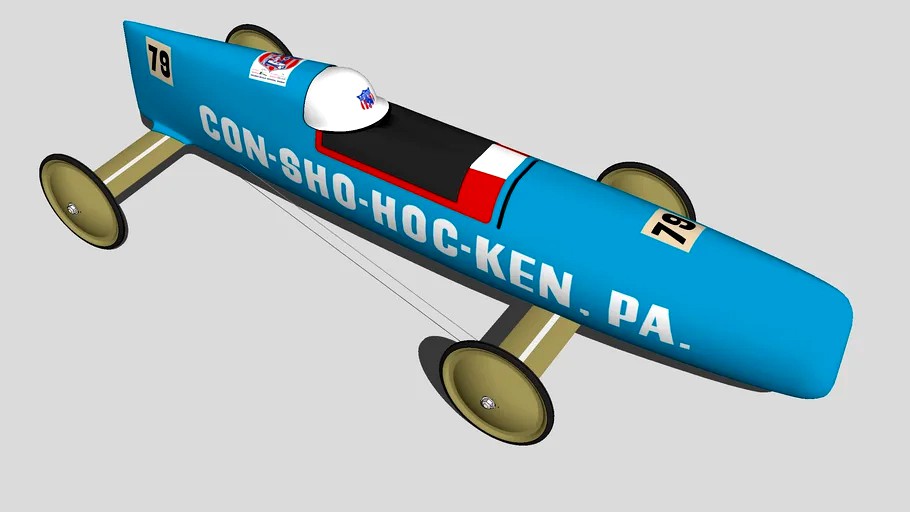 Soap Box Derby Conshohocken, PA Champion (1974)