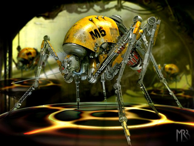 Mosquito Robot 3D Model