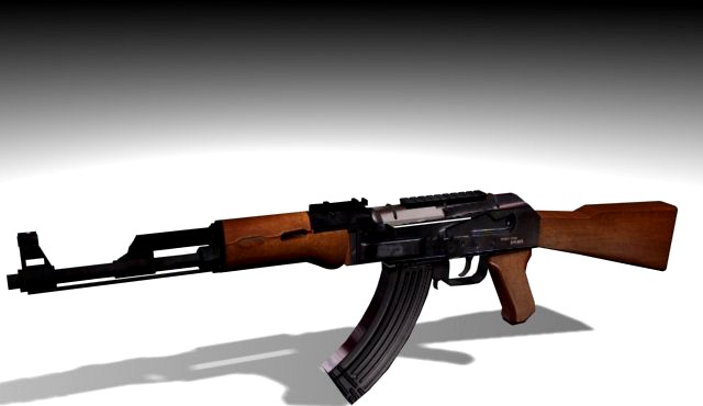 AK47 3D Model