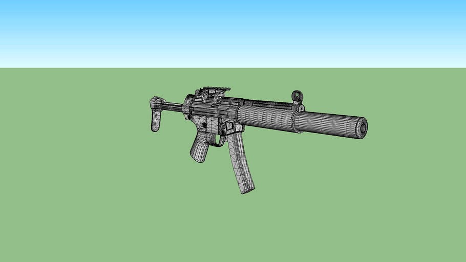 MP5SD TOPPLAY MODERN SOCCER Submachine Gun