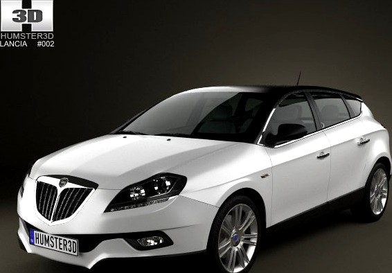 Lancia Delta 2009 3D Model