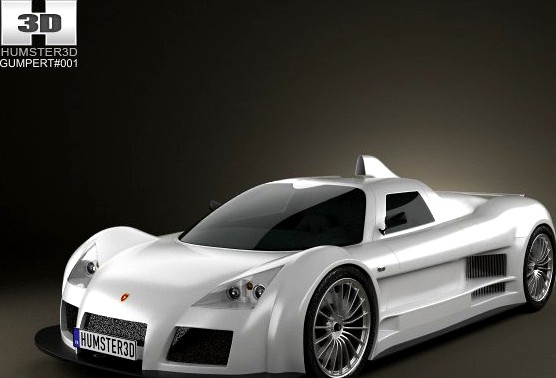 Gumpert Apollo 2008 3D Model