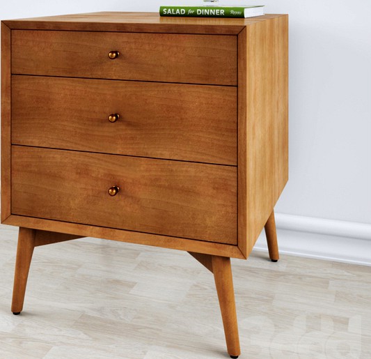 Mid-Century Side Tables - Acorn