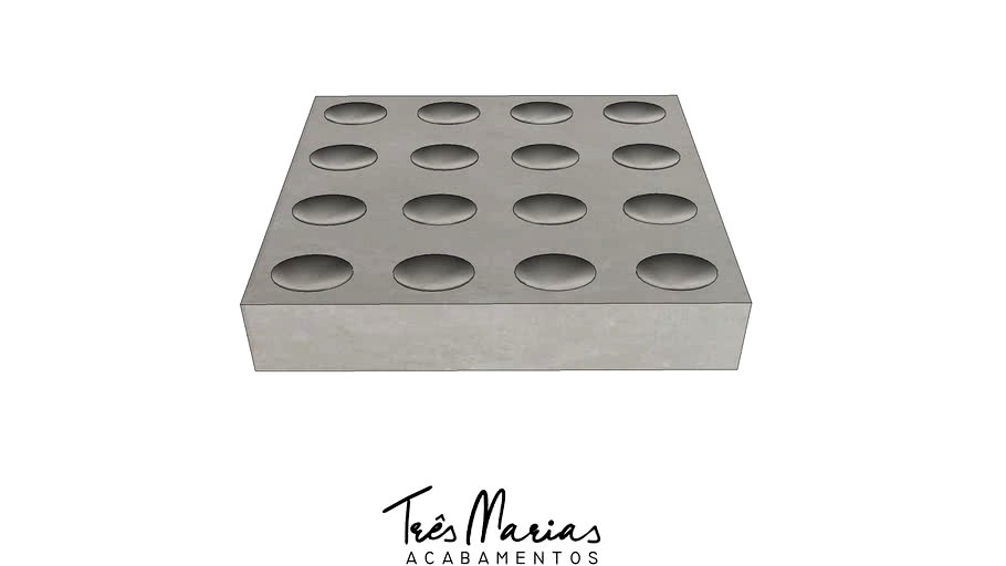 Paver TÁTIL ALERTA - Três Marias Acabamentos