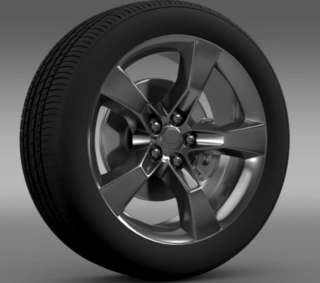 ChevroletCamaro2010wheel 3D Model