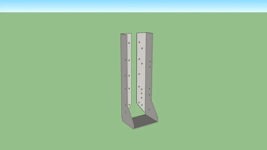 HUC325105 Concealed Flange Joist Hanger (Low Polygon)