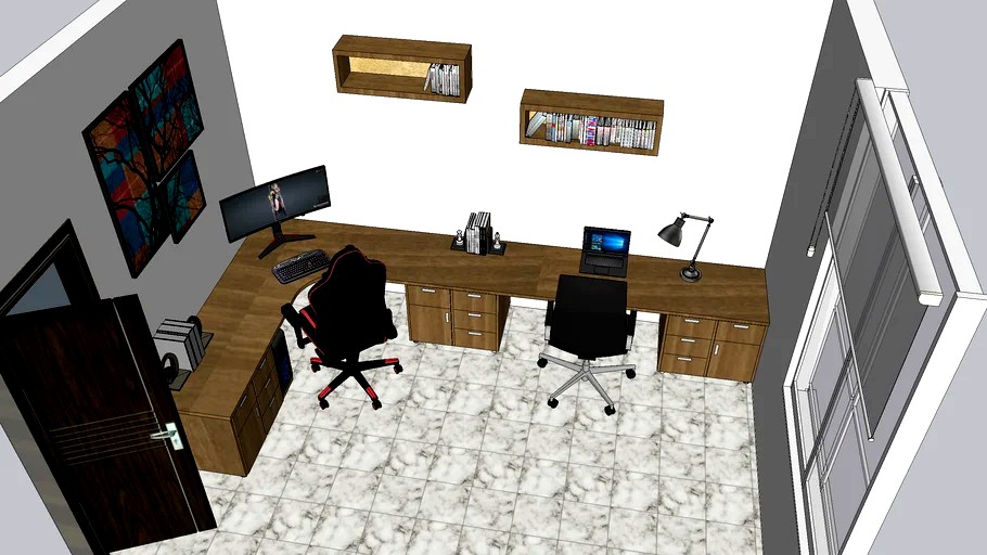 escritorio-desk-computador-silla escritorio