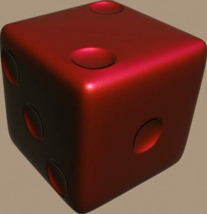 Dice 3D Model