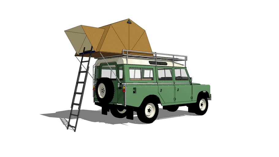 Land Rover Series 3 109inch Overland Rooftent