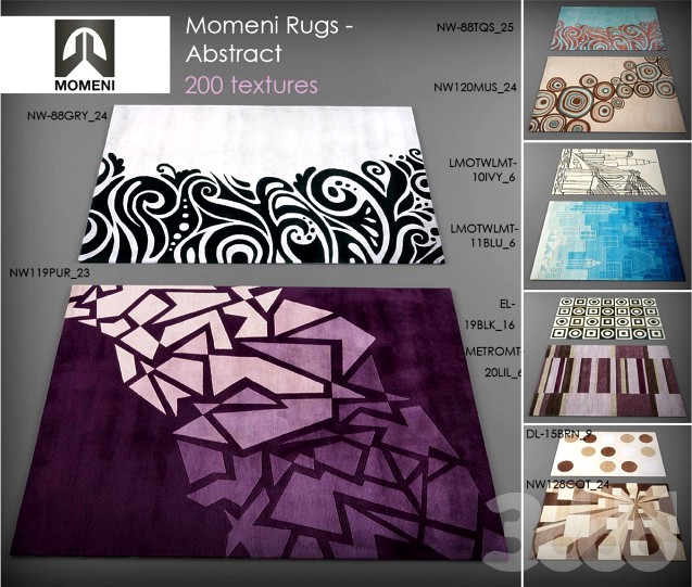 Momeni rugs - abstract