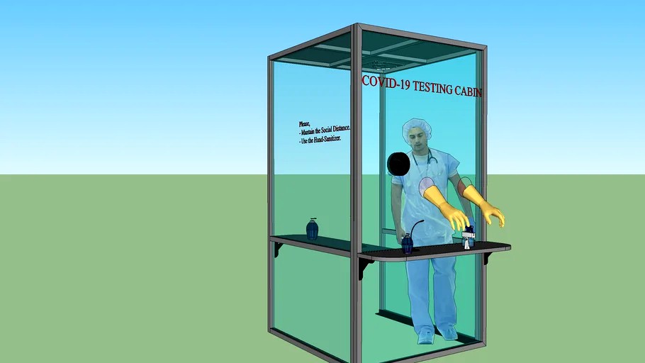 COVID -19 (Corona Virus) Testing Booth