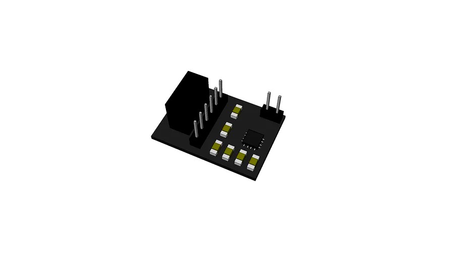 Adapter NRF24L01 3d model