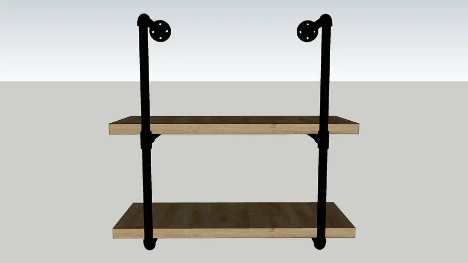 Industrial Wall Shelf