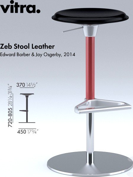 Vitra_Zeb_Stool_Leather