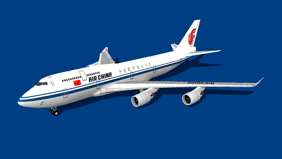 Air China (中国国际航空公司) Boeing 747-4J6