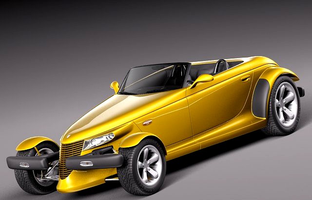 Plymouth Prowler stock 19972002 3D Model