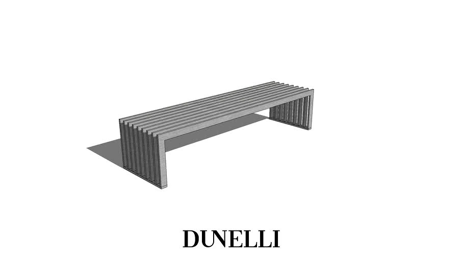 BANCO PIXEL 3d Model Banco pixel 3d model