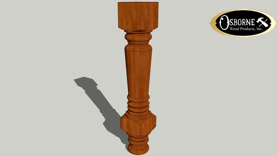 Concord Dining Table Leg (29' x 5')