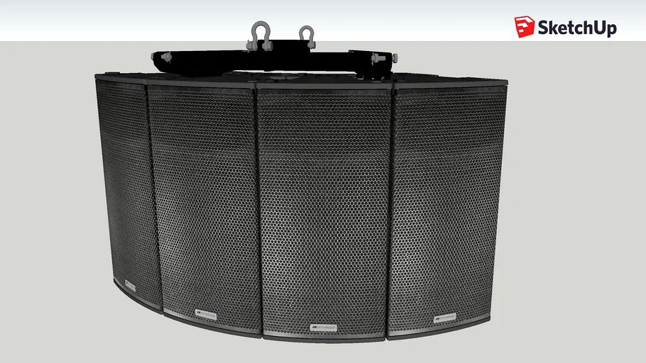 VIO C12 (4x) flown array - dBTechnologies