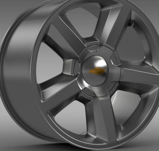 Chevrolet Tahoe 2008 rim 3D Model