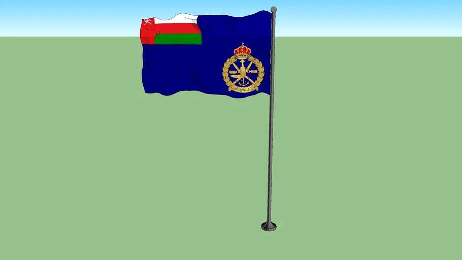 Naval Ensign of Oman