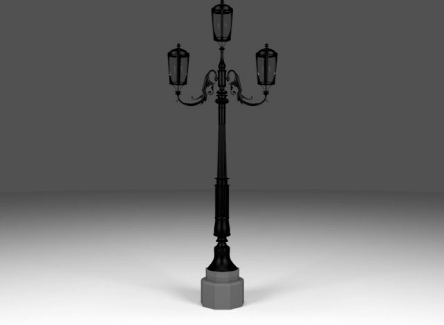 Lamp post 3D Model