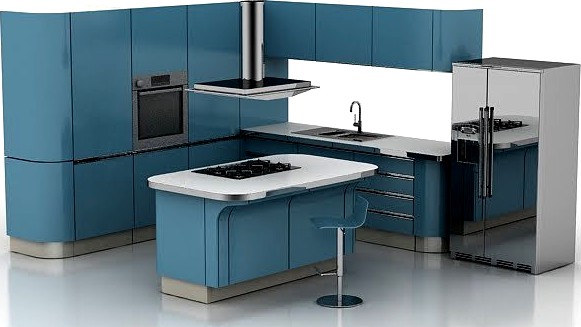 Kitchen cabinet 3D Model