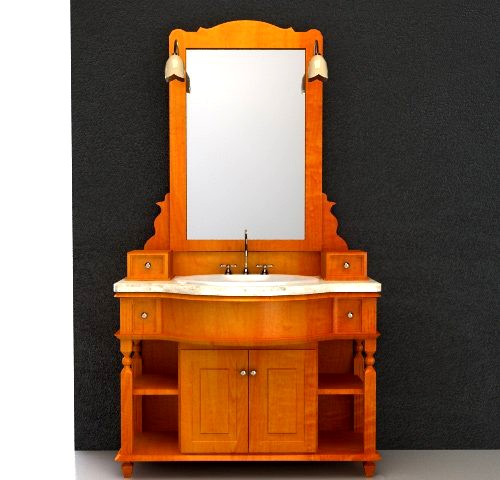 Bathroom cabinet 3D Model