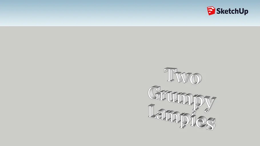 2 grumpy lampies test