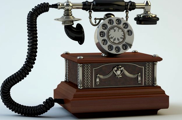 Classic phone 3D Model