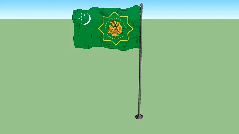 Flag of the President of Turkmenistan